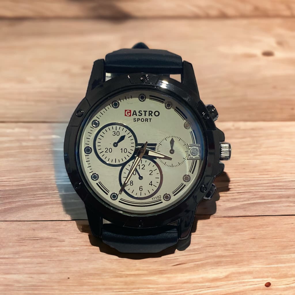 JAM TANGAN GASTRO SPORT KARET 11102 di qeong.com