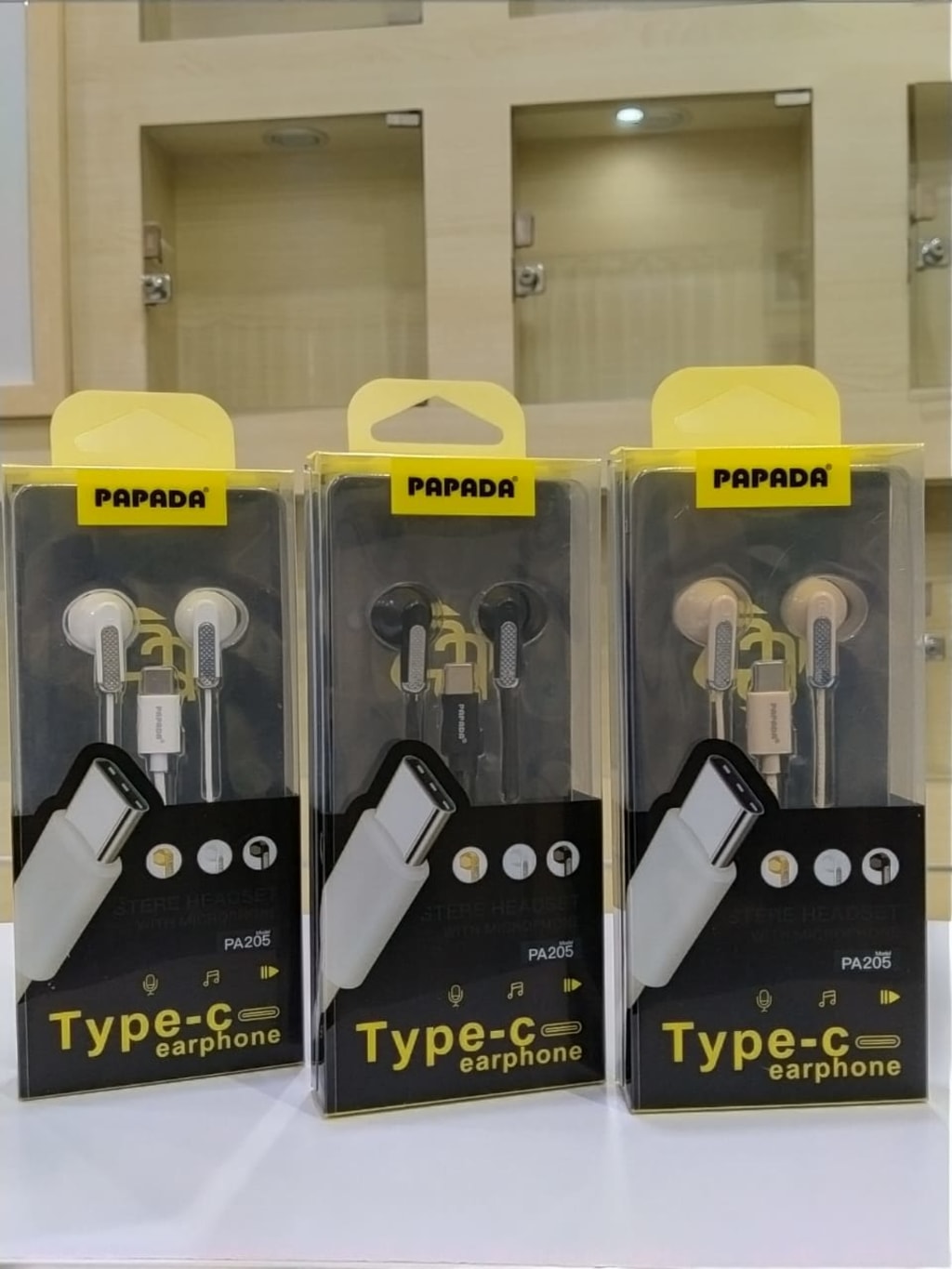 HANDSFREE SERIES PAPADA  TYPE C di qeong.com