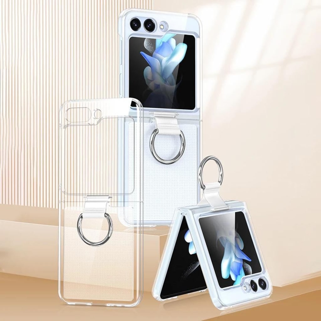 HARDCASE CLEAR WITH RING HOLDER SAMSUNG Z di qeong.com