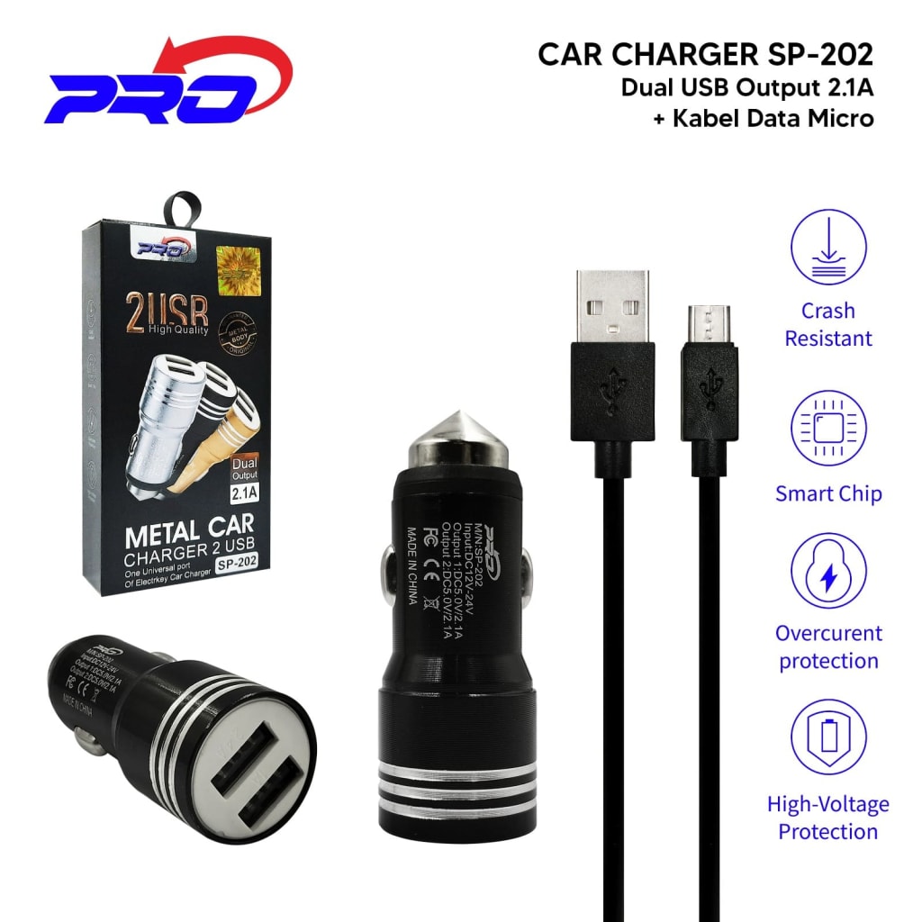 SAVER PRO METAL SP-202+KABEL MICRO di qeong.com