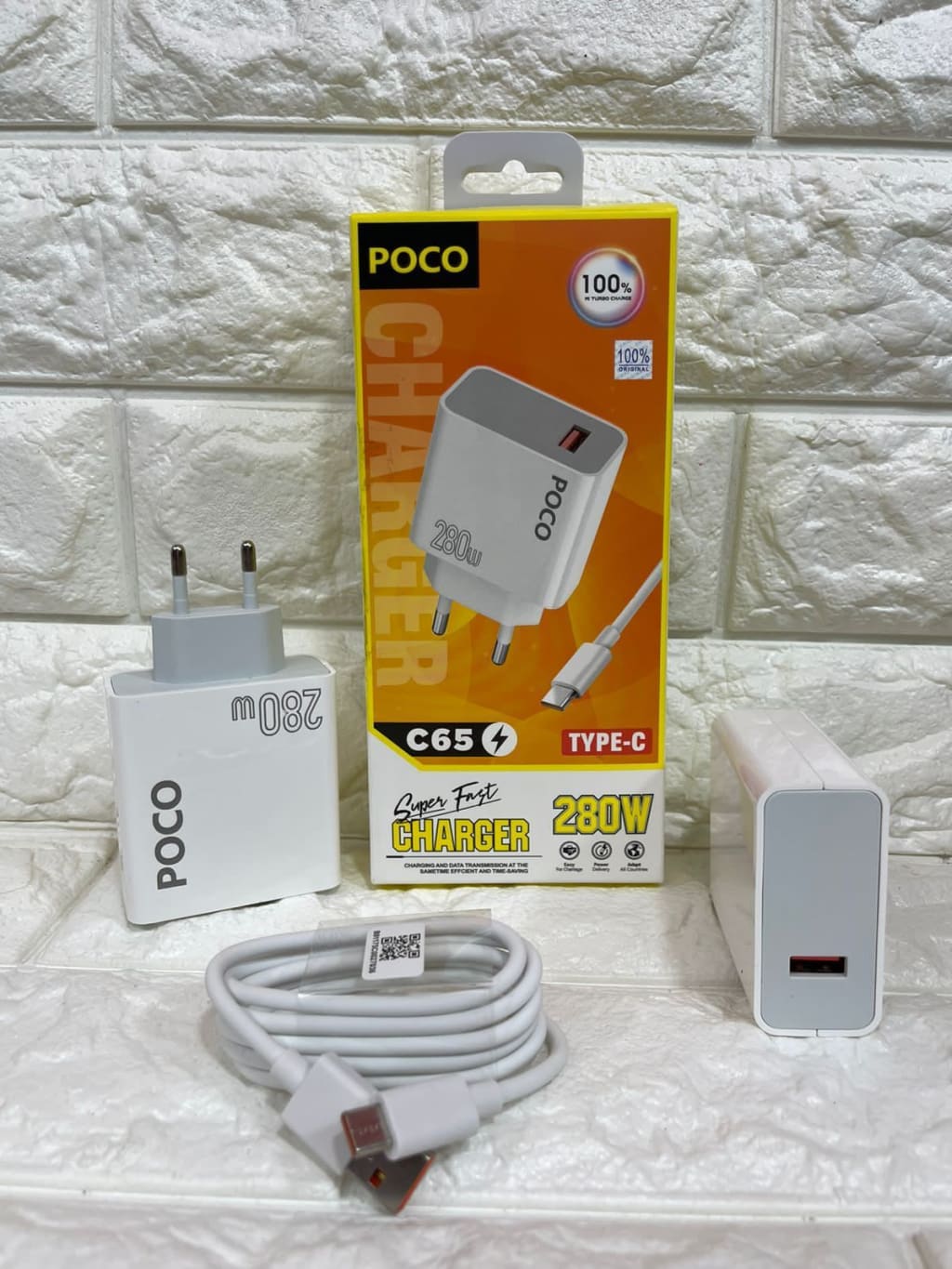 CHARGER POCOPHONE C65 280W di qeong.com