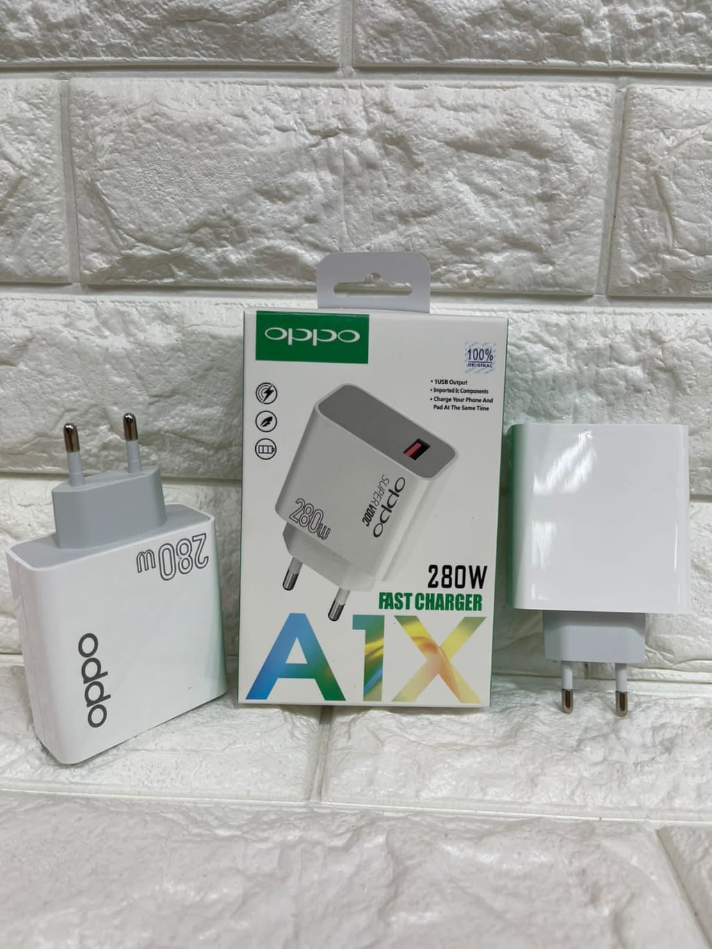 BATOK CHARGER ORI OPPO A1X 280W di qeong.com