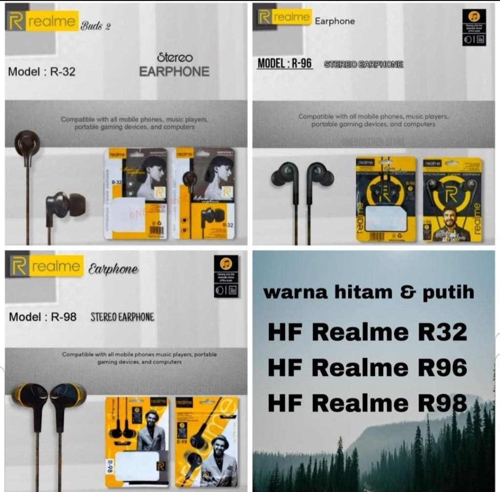 HANDSFREE SERIES REALME di qeong.com