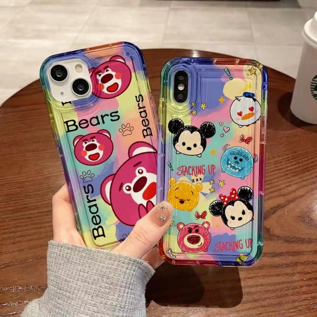 SOFTCASE CLEAR PREMIUM TSUM TSUM LOTSO di qeong.com