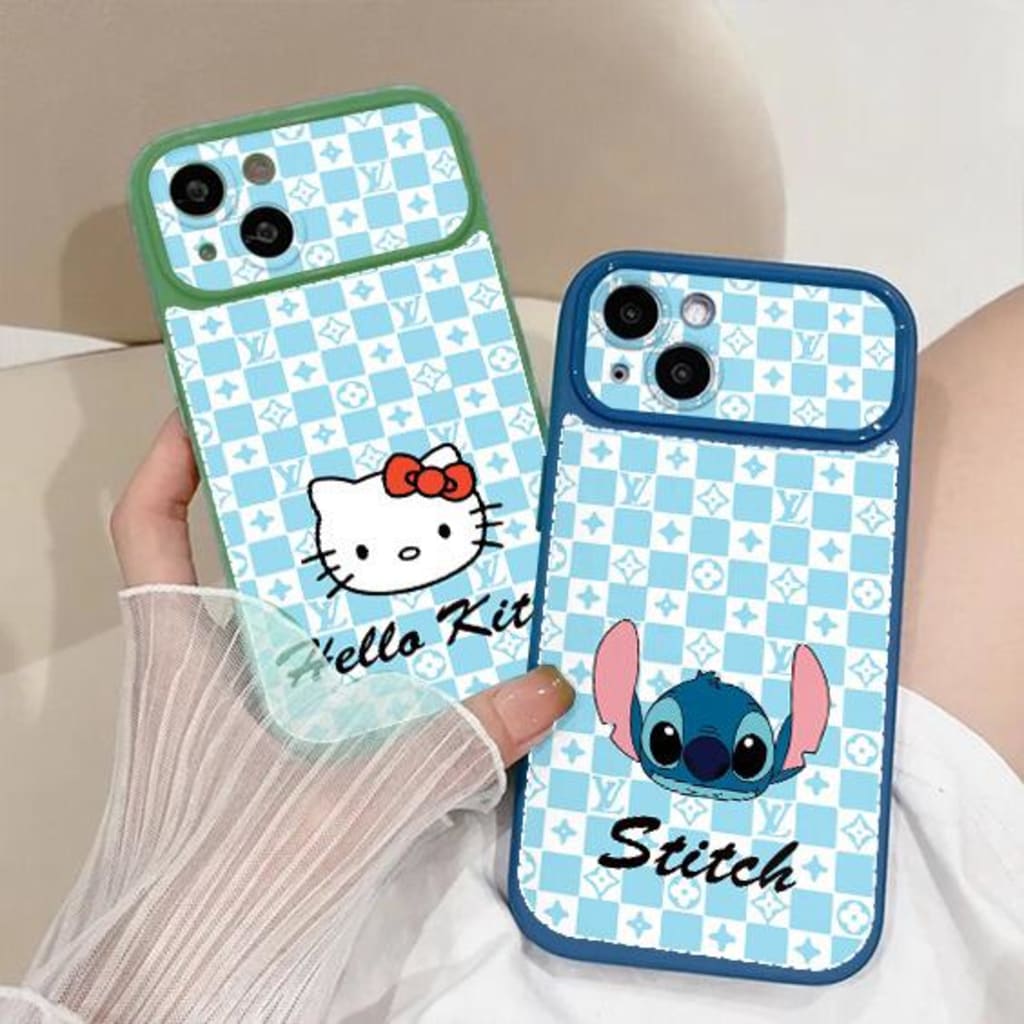 SOFTCASE BIG WINDOW CASE LV FACE TOONS di qeong.com