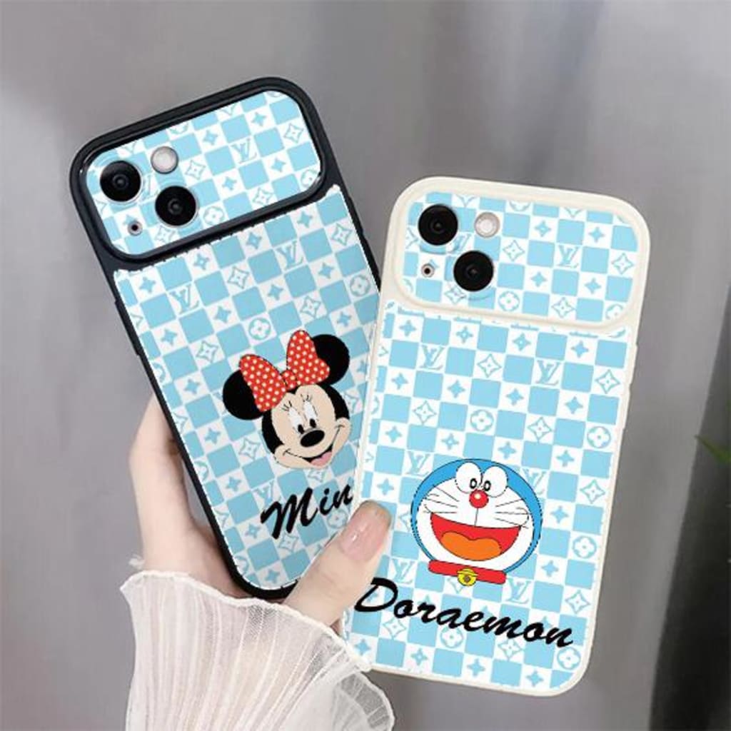 SOFTCASE BIG WINDOW CASE LV FACE TOONS di qeong.com