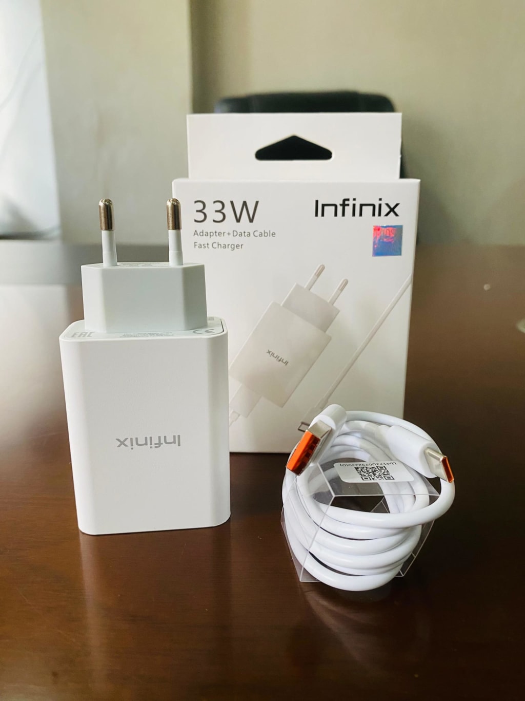 CHARGER INFINIX 33W FAST CHARGER ORIGINAL 100% di qeong.com