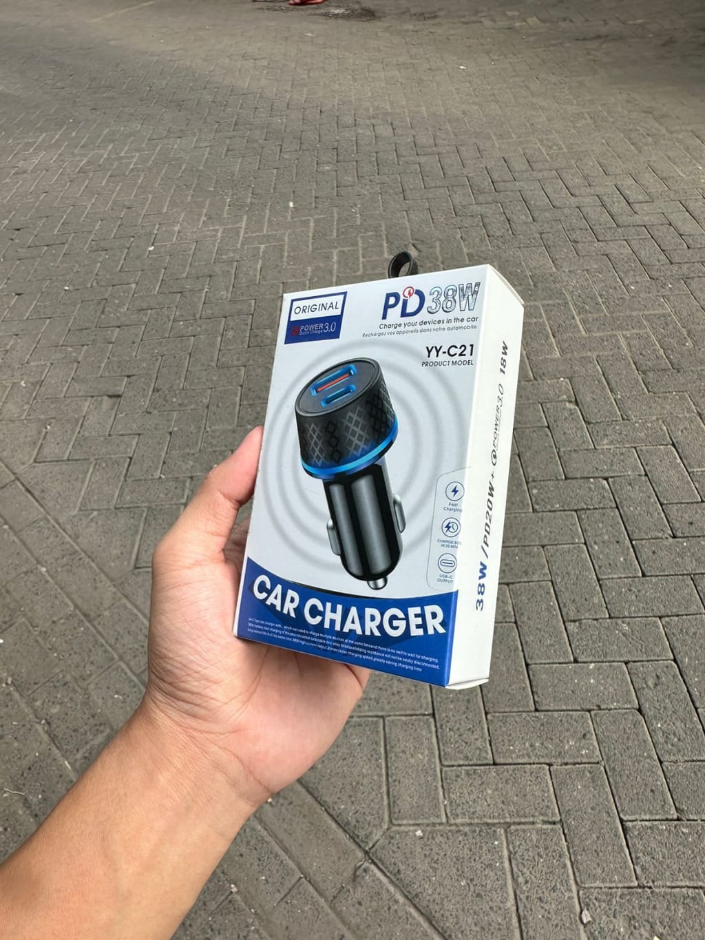 CAR SAVER LED 38W PD 20W + QUICK CHARGE 18W di qeong.com