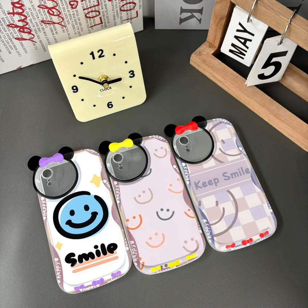 CASE 3D MINNIE SMAILE RULES di qeong.com