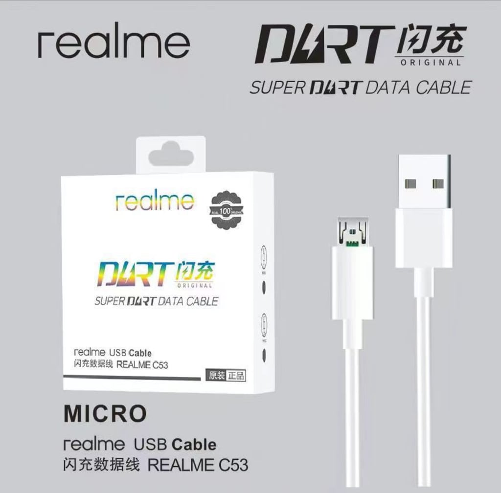 KABEL DATA REALME C53 SUPER DART di qeong.com