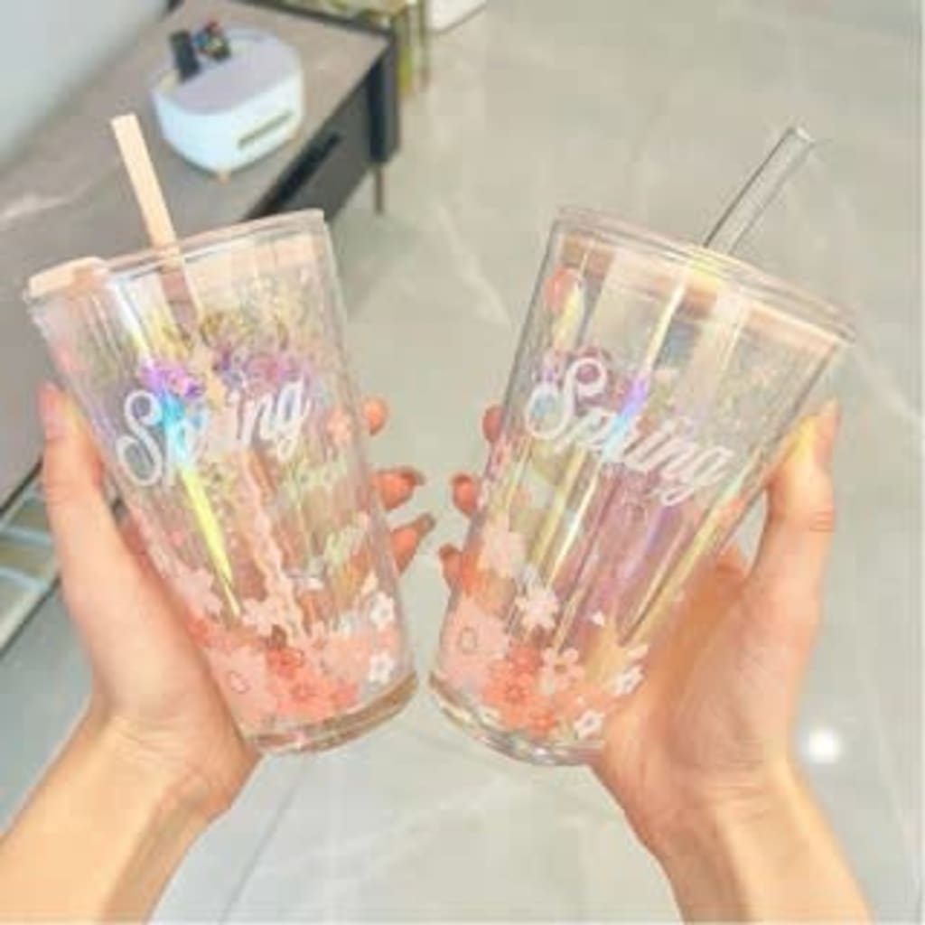 BOTOL TUMBLER KACA + SEDOTAN 450 ML di qeong.com BOTOL TUMBLER KACA + SEDOTAN 450 ML di qeong.com