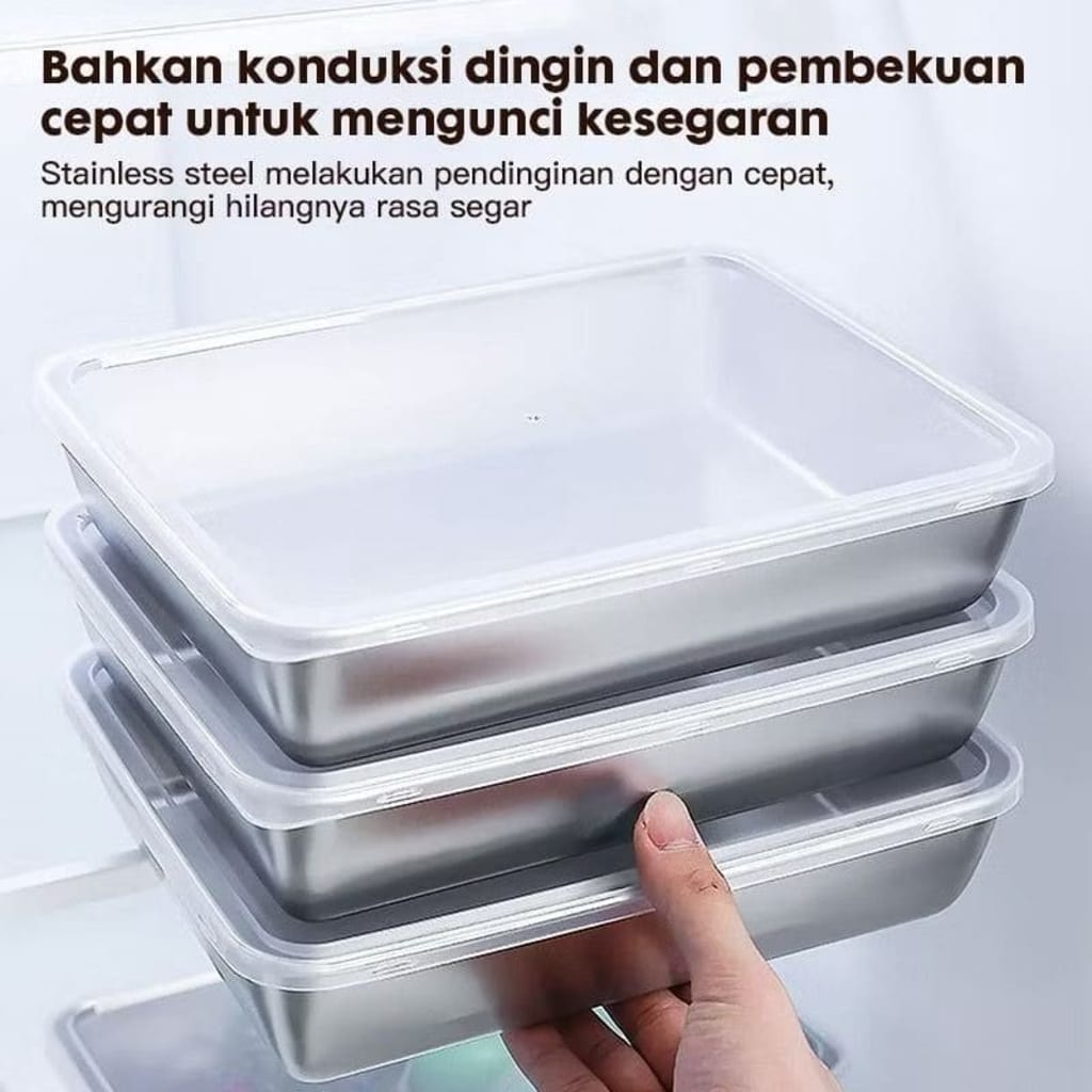 FOOD STORAGE STAINLESS / TEMPAT PENYIMPANAN MAKANAN di qeong.com FOOD STORAGE STAINLESS / TEMPAT PENYIMPANAN MAKANAN di qeong.com