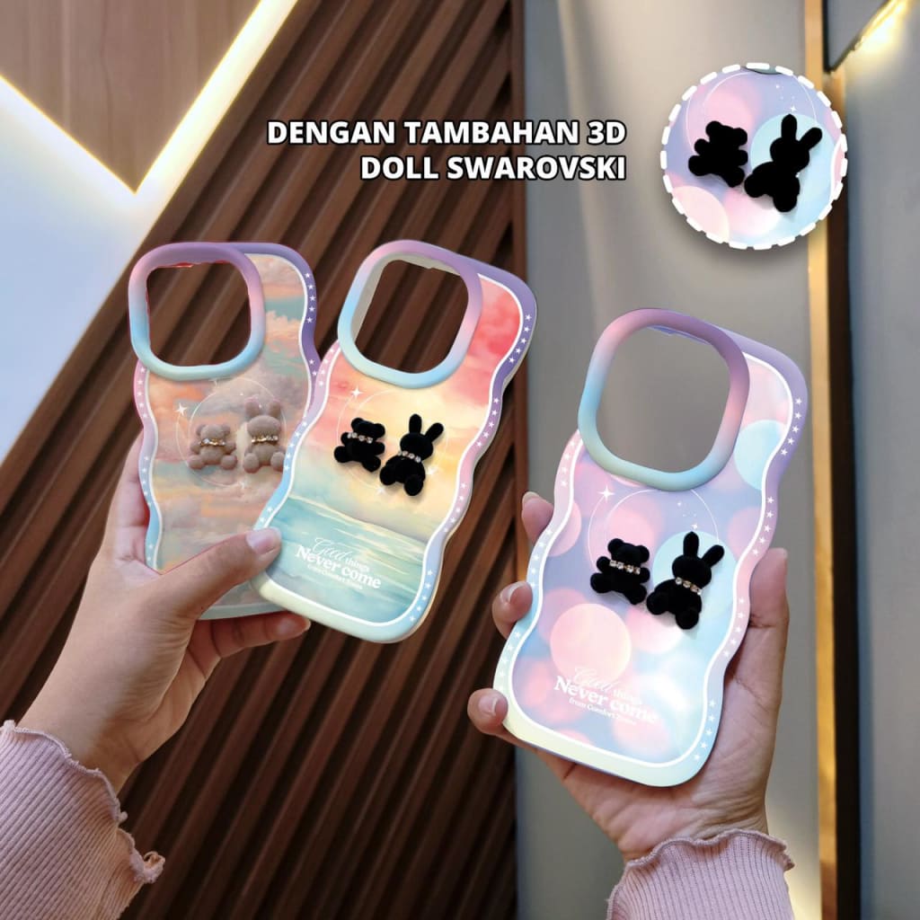 SOFTCASE MACARON PUFFY COMFORT COLORS 3D DOLL SWAROVSKI di qeong.com SOFTCASE MACARON PUFFY COMFORT COLORS 3D DOLL SWAROVSKI di qeong.com