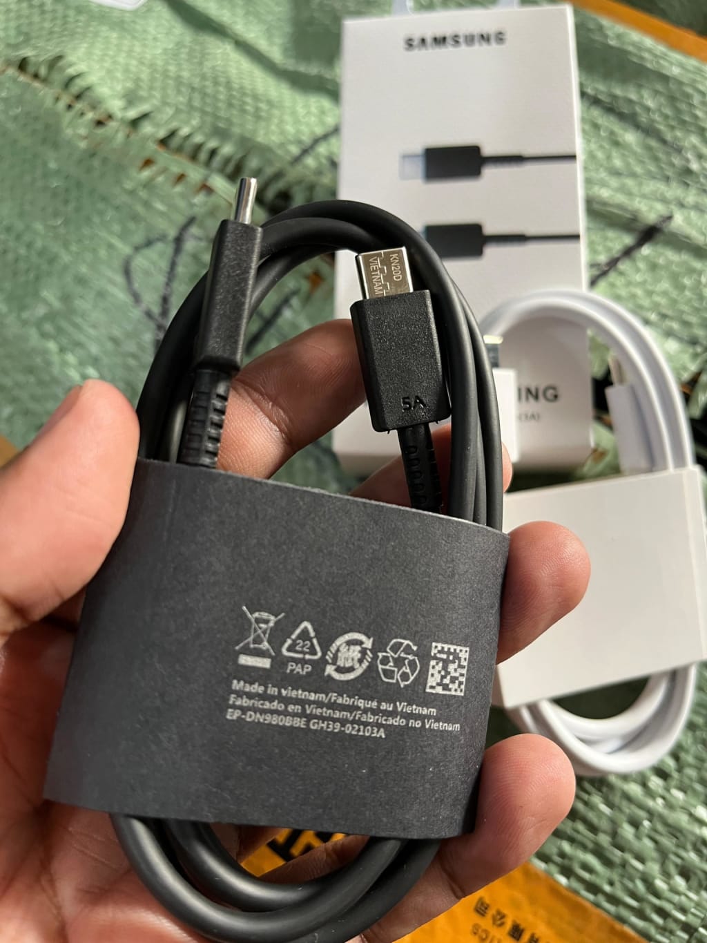KABEL DATA SAMSUNG Z FOLD 6 45W 5A 100% di qeong.com KABEL DATA SAMSUNG Z FOLD 6 45W 5A 100% di qeong.com