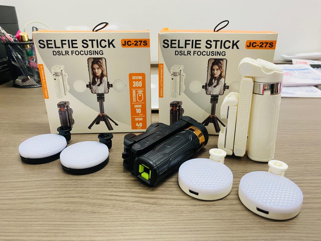 TRIPOD SELFIE STICK JC - 27S MINI di qeong.com TRIPOD SELFIE STICK JC - 27S MINI di qeong.com