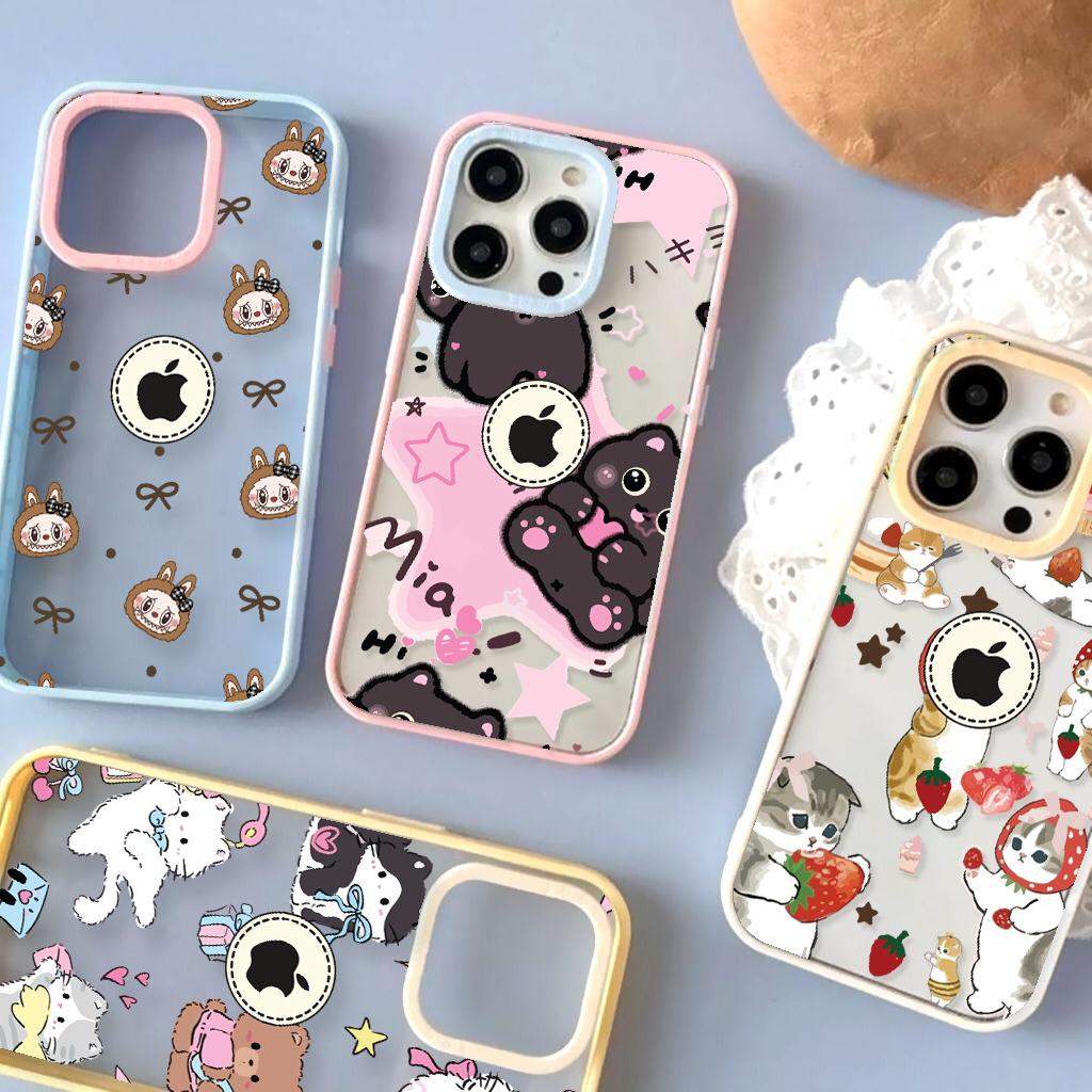 SOFTCASE IPHONE MACARON TRANSLUCENT di qeong.com SOFTCASE IPHONE MACARON TRANSLUCENT di qeong.com