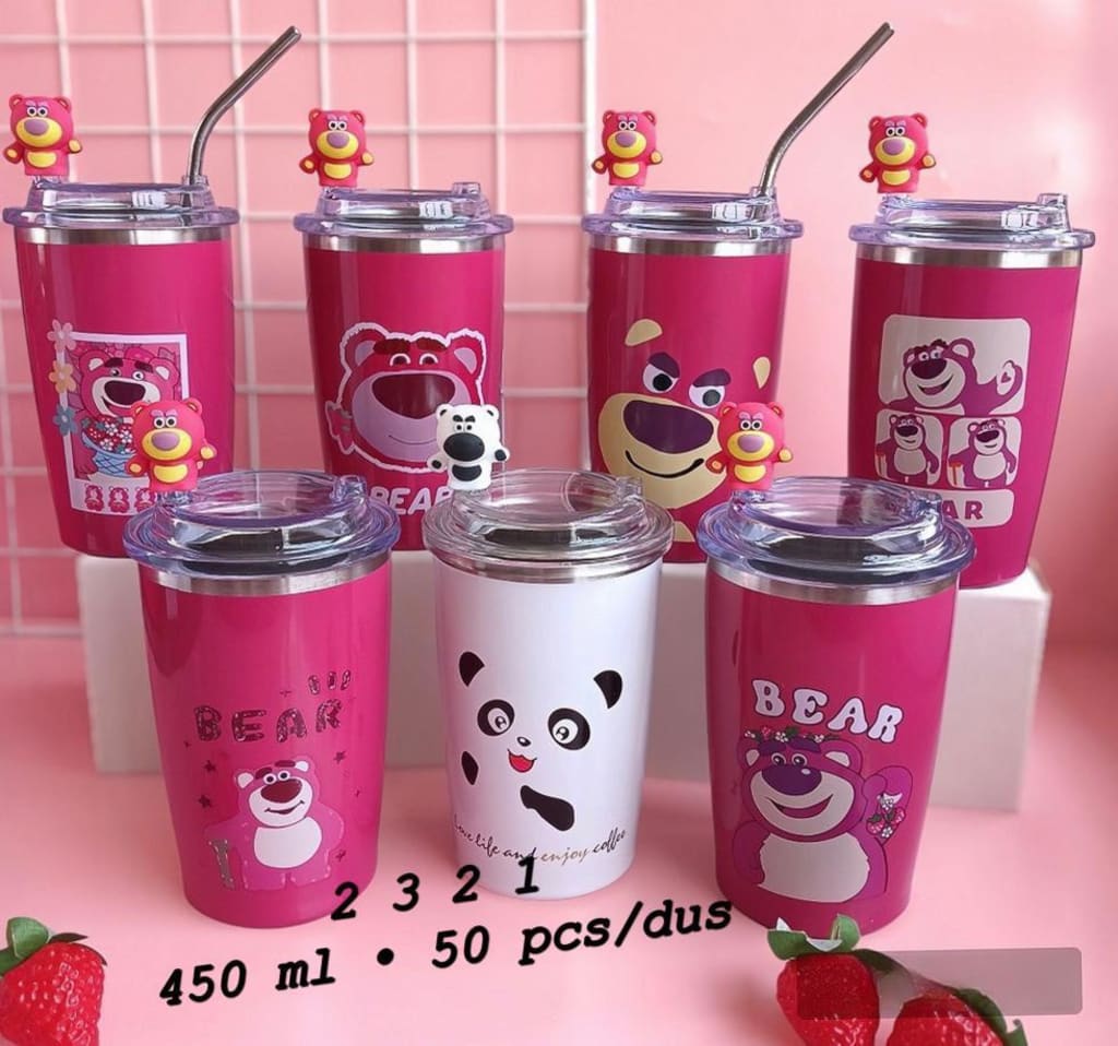 TUMBLER MINUM KODE 2335 400ML MIX di qeong.com TUMBLER MINUM KODE 2335 400ML MIX di qeong.com