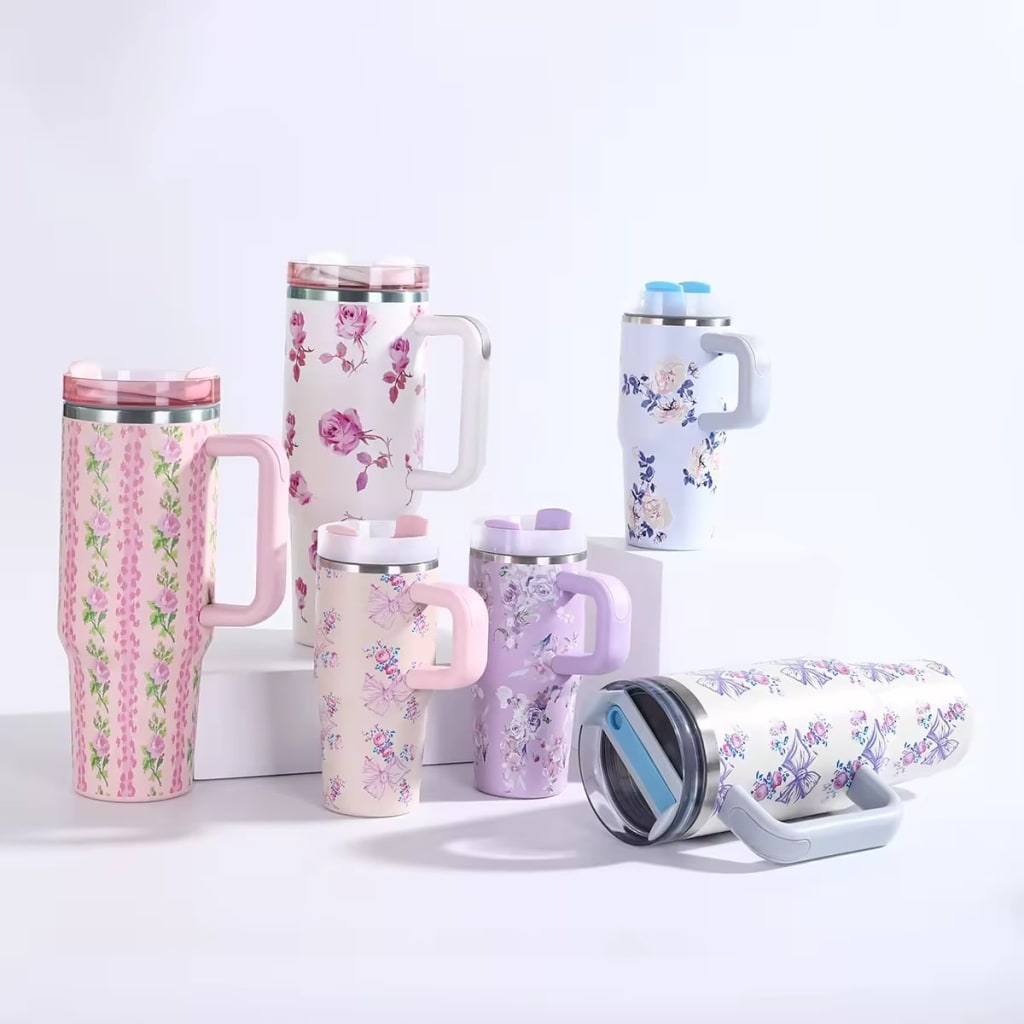 TUMBLER MINUM KANTOR GAGANG KODE AB05 di qeong.com