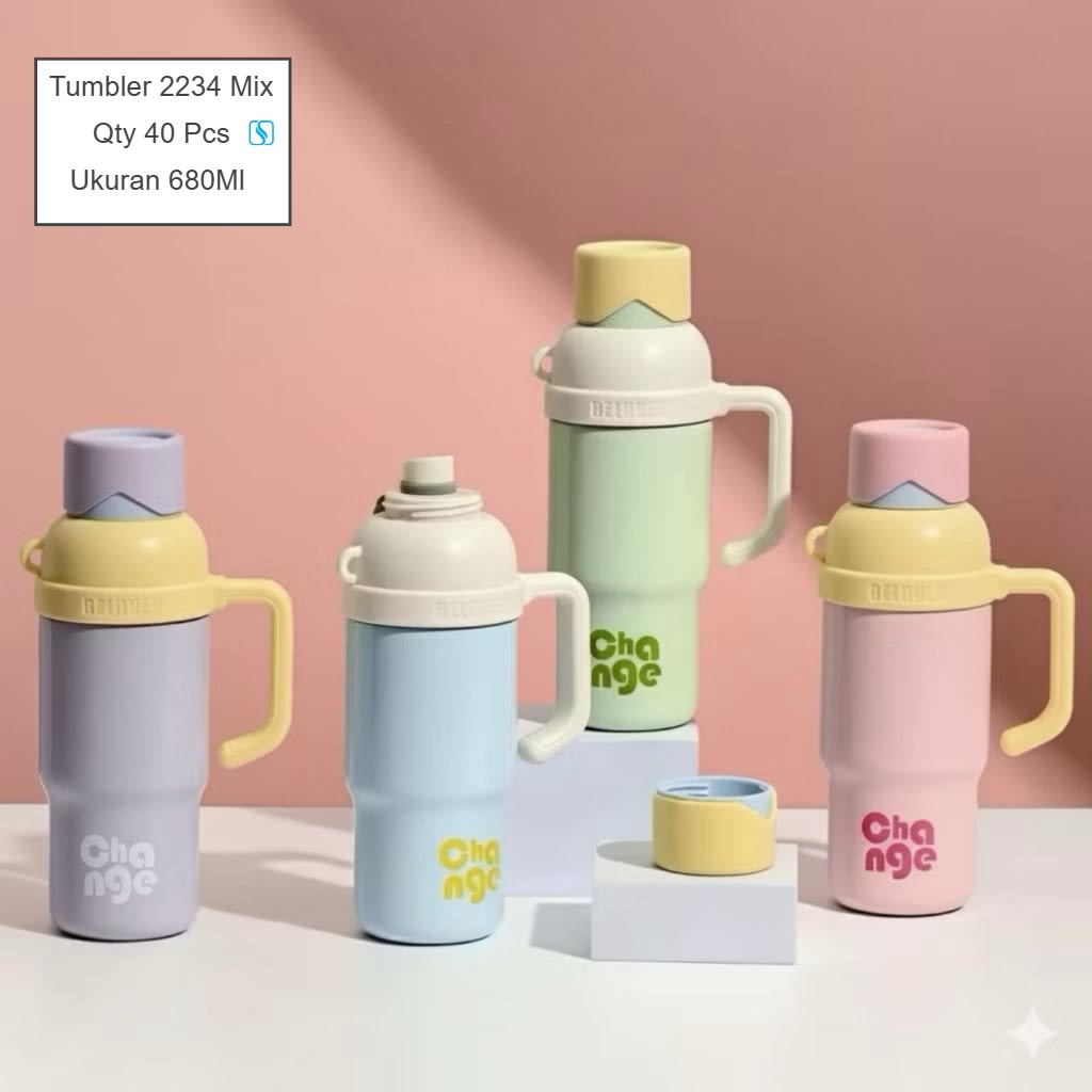 TUMBLER 2234 CHANGE 680 ML MIX di qeong.com