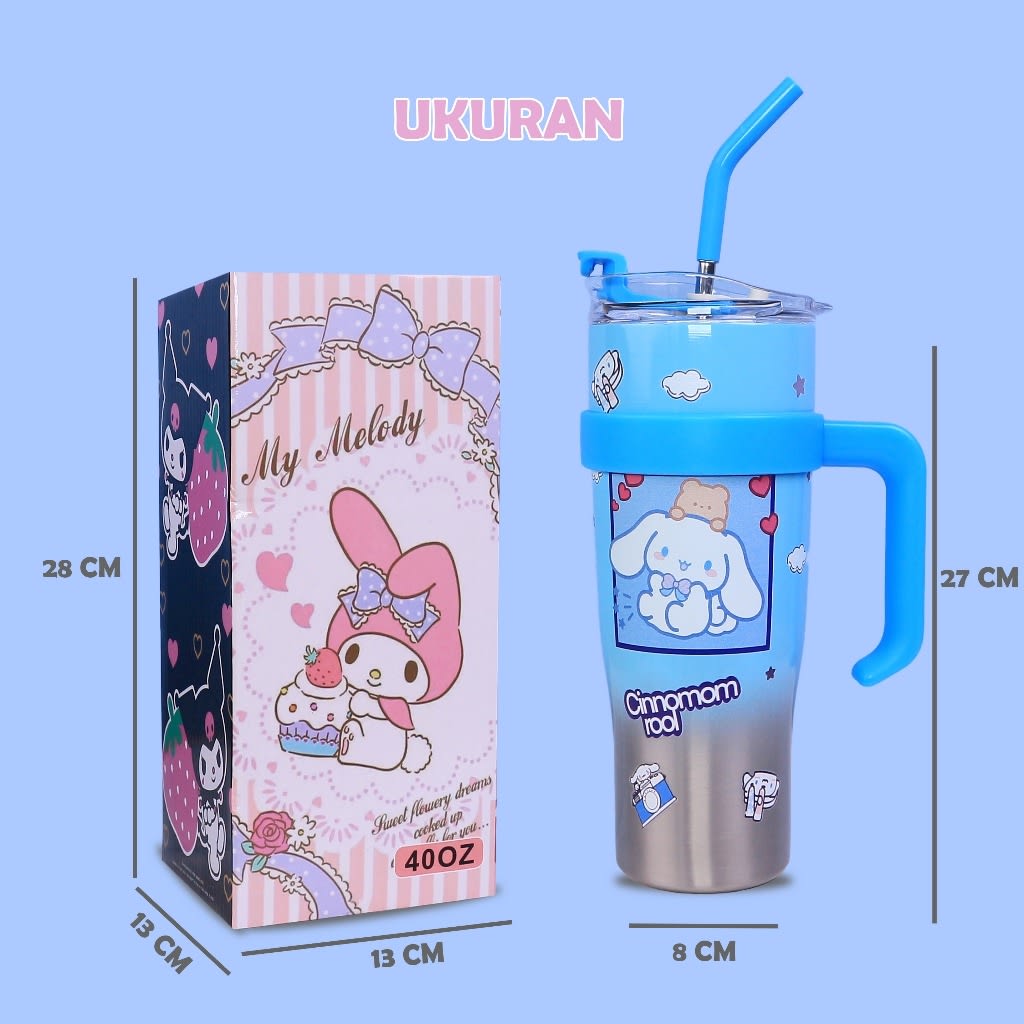 TUMBLER MINUM SANRIO 1.2 LITER di qeong.com