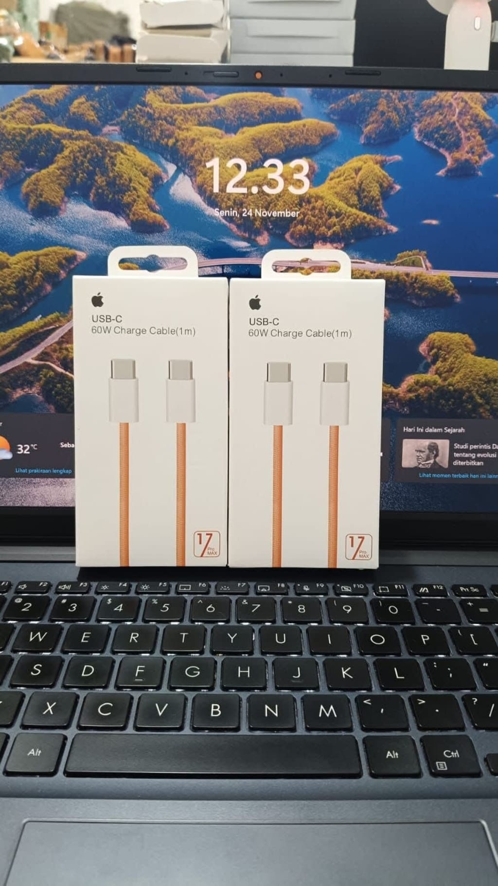 KABEL IPHONE 17 PROMAX 60 C TO C di qeong.com