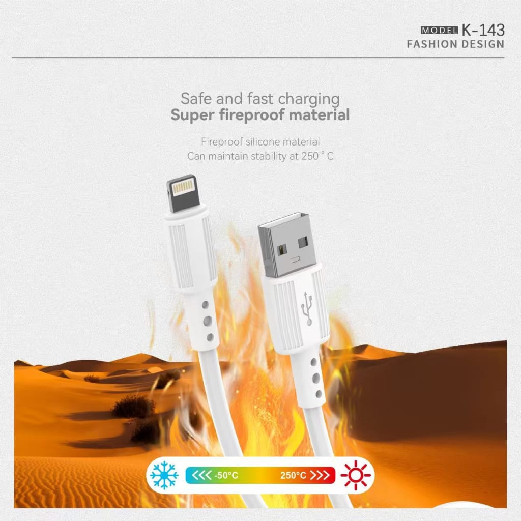 KABEL DATA MODEL K-143 SUPER FAST CHARGING 7A di qeong.com