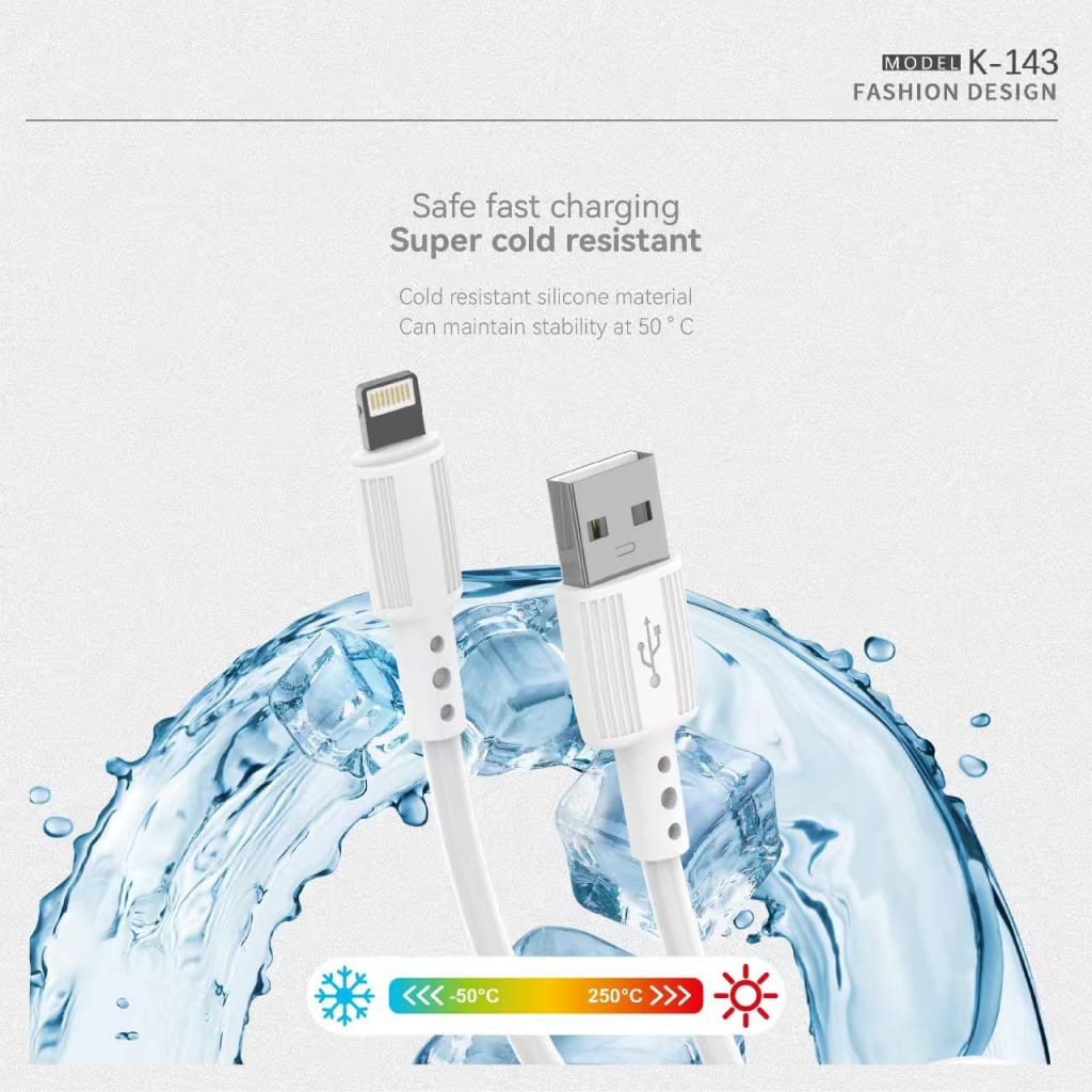 KABEL DATA MODEL K-143 SUPER FAST CHARGING 7A di qeong.com