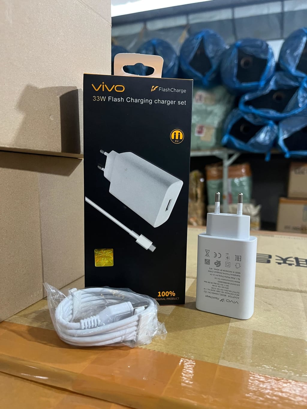 CHARGER VIVO 33W FAST CHARGING di qeong.com