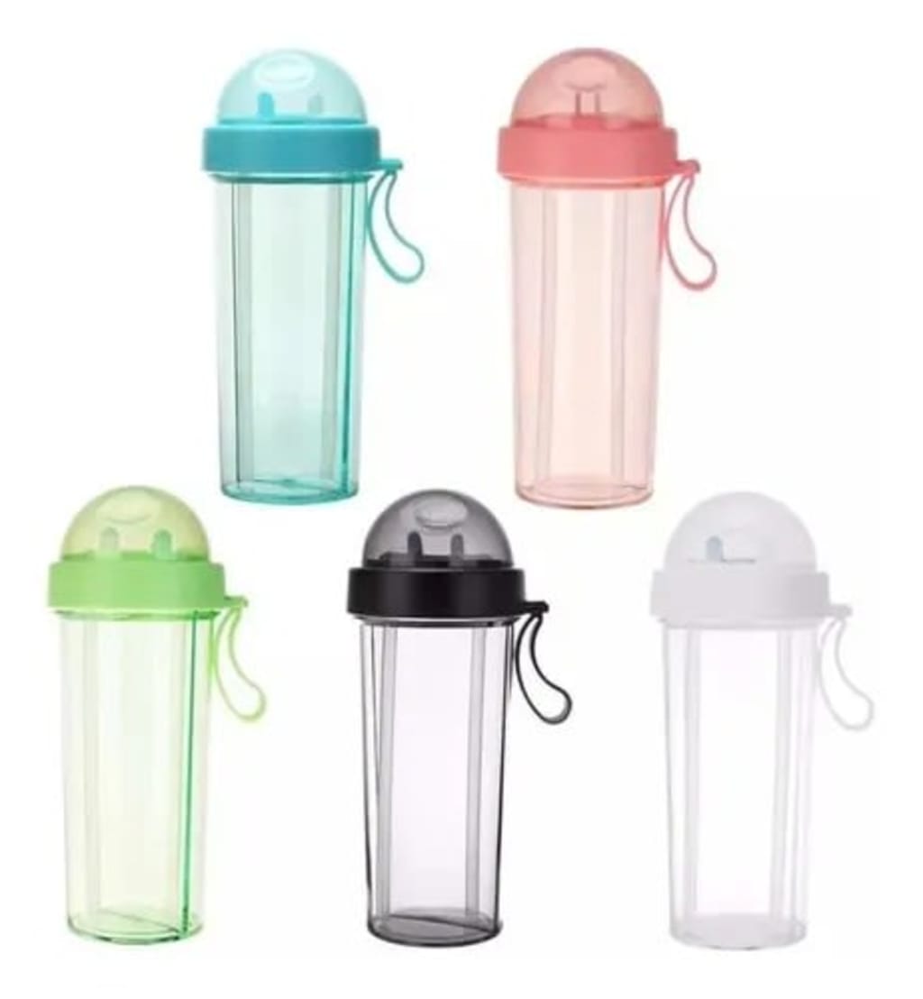 BOTOL MINUM OLAHRAGA 2 SISI KODE 232 di qeong.com