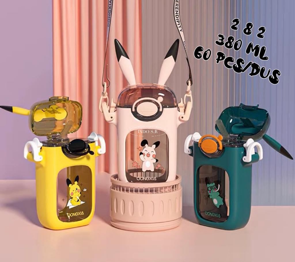 BOTOL MINUM MINI POKEMON KODE 282 di qeong.com