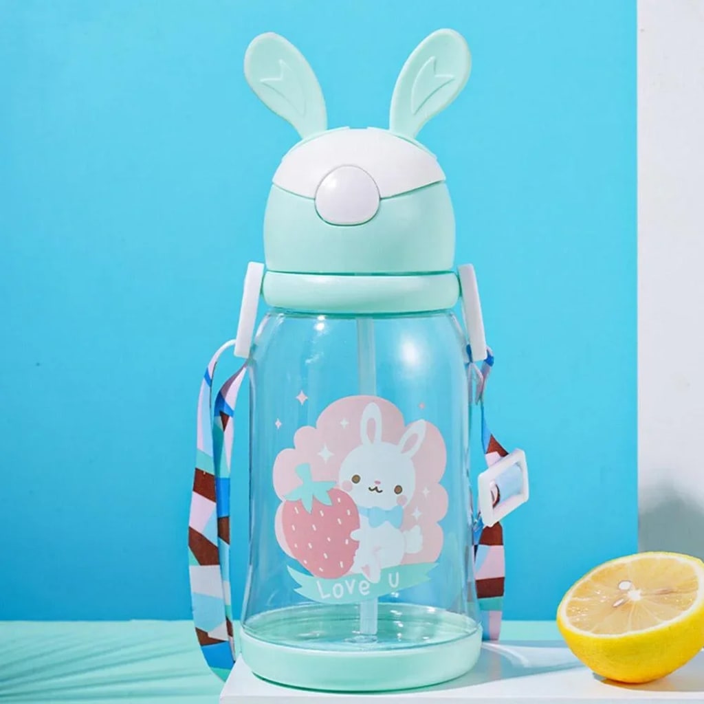 BOTOL MINUM ANAK KELINCI 650ML KODE 2349 di qeong.com