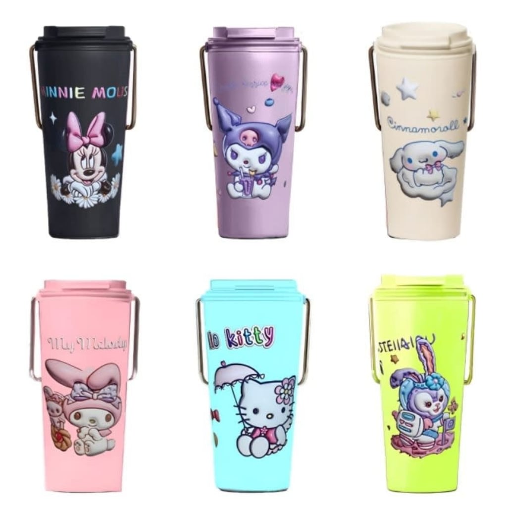 TUMBLER MINI KUROMI 450 ML KODE 2358 di qeong.com