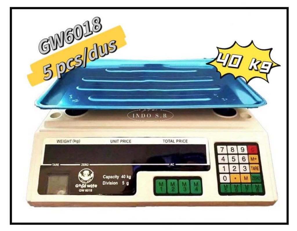 TIMBANGAN BUAH 40KG KODE GW6018 di qeong.com