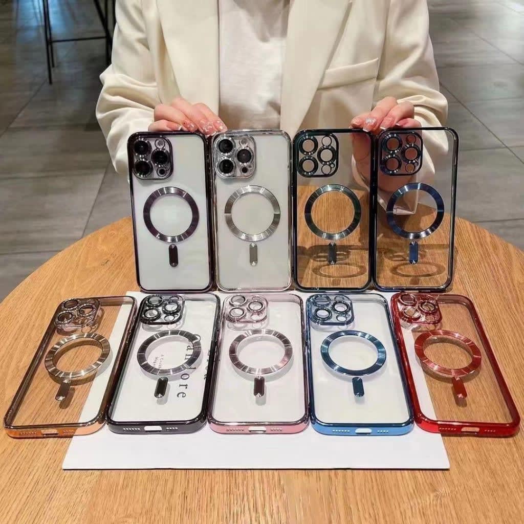 CASE MAGSAFE MAGNETIC CHROME LENSA 889 di qeong.com