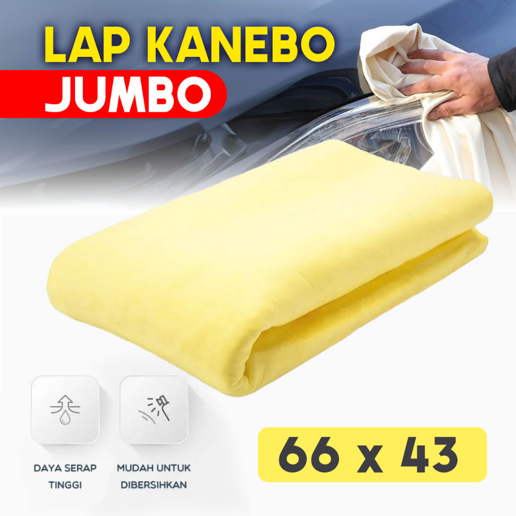 KANEBO SERAP AIR SUPER – UKURAN 66 × 43 cm - 1 karung berisi 90 pcs di qeong.com