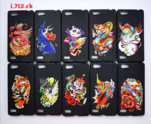 SOFTCASE MOTIF NAGA - I712 di qeong.com