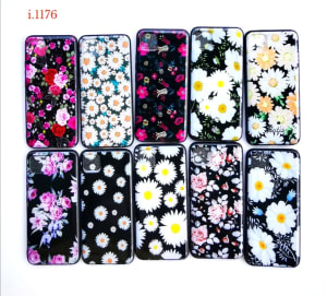 SOFTCASE MOTIF BUNGA- I1176 di qeong.com