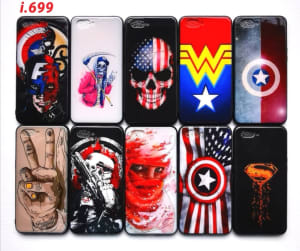 SOFTCASE MOTIF CAPTAIN AMERICA - I699 di qeong.com