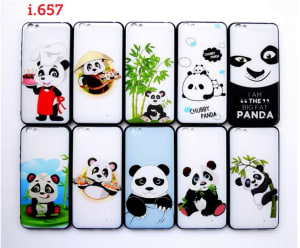 SOFTCASE MOTIF PANDA - I657 di qeong.com