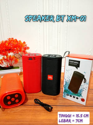 SPEAKER BT XM-01 / SPEAKER PORTABLE di qeong.com