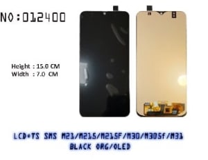 LCD SAMSUNG M215/M125F OLED2 BLACK+TOUCH SCREEN (GALAXY M21) di qeong.com