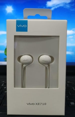 HANDSFREE VIVO XE-710 WHITE ORI 99% PACK di qeong.com