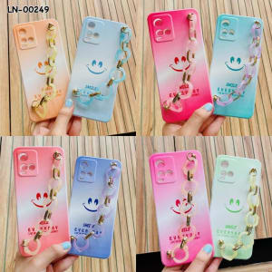 (LN-00249) CASE PREMIUM MACARON SMILE RANTAI EVERYDAY PC di qeong.com