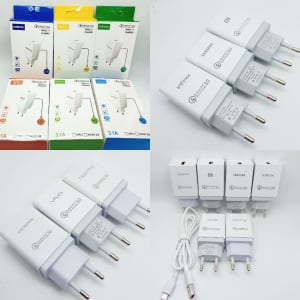 TRAVEL CHARGER BRANDED A85 PACK MNI di qeong.com