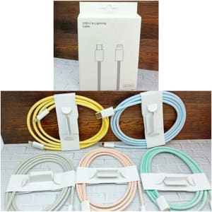 KABEL DATA IPHONE 13 PROMAX USB C TO LIGHTENING MACARON di qeong.com