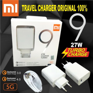 TRAVEL CHARGER ORIGINAL 100% XIAOMI MI9 (27watt)  Nongol ⚡️TURBO CHARGE di qeong.com