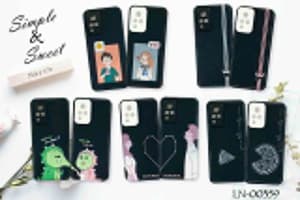 CASE PREMIUM BLACK SIMPLE & SWEET COUPLE PC di qeong.com