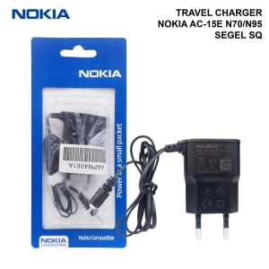 TC NOKIA AC-15E N70/N95+KBL SAMBUNG SEGEL SQ (plus Packing) di qeong.com