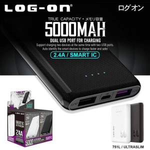 POWERBANK LOGON 5000MAH ULTRASLIM 751L di qeong.com