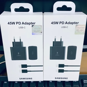 TRAVEL CHARGER ORIGINAL SAMSUNG 45W PD C USB C TO C di qeong.com